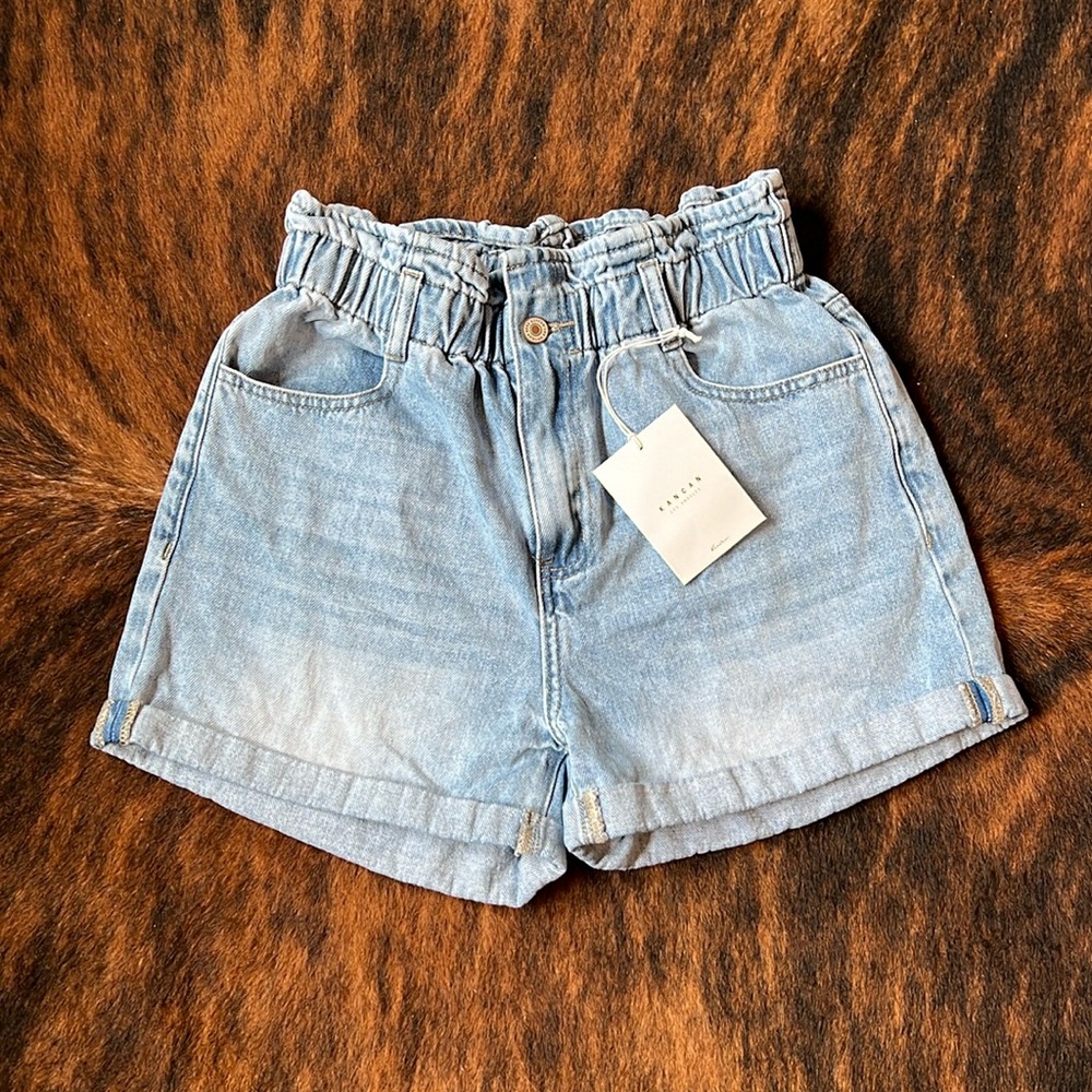 Womens Brand New Kancan Jean Shorts Size Medium